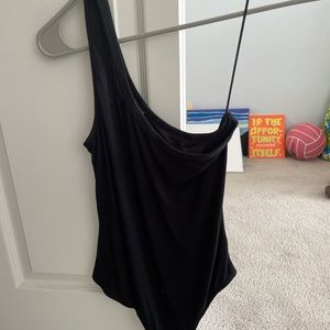 One Shoulder Express Bodysuit